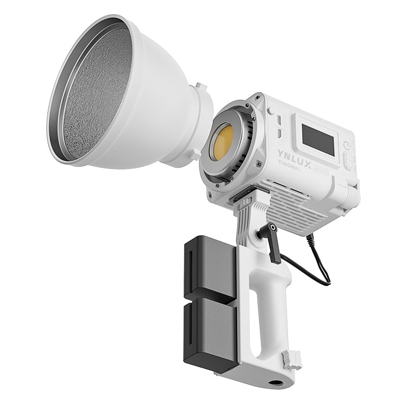 Lampa_video_LED_COB_200W_Yongnuo_YNLUX200_cu_temperatura_d_culoare_2700k-6500K_2