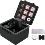 JJC Camera Battery and Memory Card Case