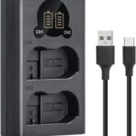 Caisi Dual Charger For Nikon EL15 Battery