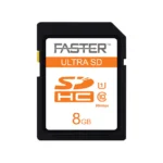 FASTER Card  8GB - 90 mbps Class 10 SDHC