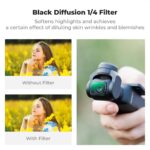 K&F Magnetic Black Mist 1/4+CPL+ND2-32+ND32-512 Filter Set for DJI Osmo Pocket 4/3 - الصورة 6
