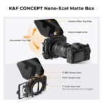 k&F Mini Matte Box Kit - الصورة 3