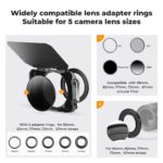 k&F Mini Matte Box Kit - الصورة 4